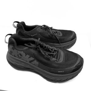 Hoka One One Bondi 5 Women Sz 8.5D black WORN once